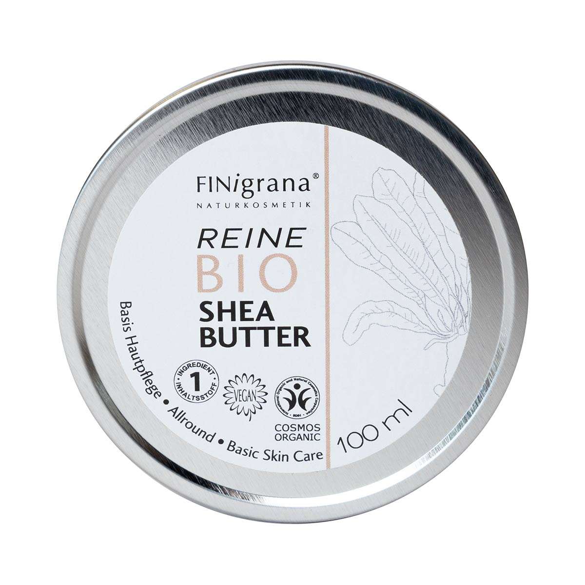 FINIgrana Shea Body Butter: 100% Sheabutter bio & vegan