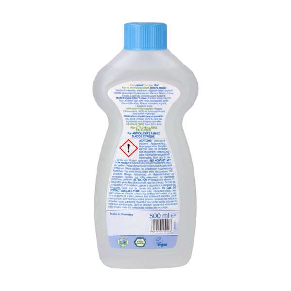 Klar Zitronensäure-Kalklöser - umweltfreundlicher Entkalker