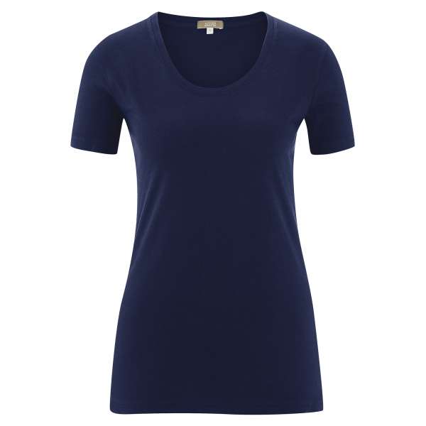 Living Crafts Damen Basic T-Shirt aus 100% Bio Baumwolle Living Crafts Damen Basic T-Shirt aus 100% Bio Baumwolle