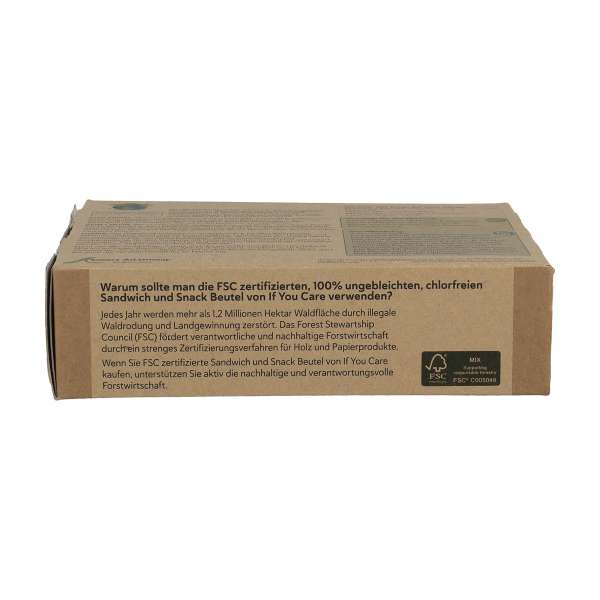 Butterbrotpapiertüten kaufen von If you care ohne Beschichtung