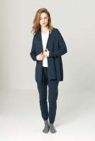 Living Crafts offener Cardigan für Damen aus Bio Baumwolle & Merino Living Crafts offener Cardigan für Damen aus Bio Baumwolle & Merino