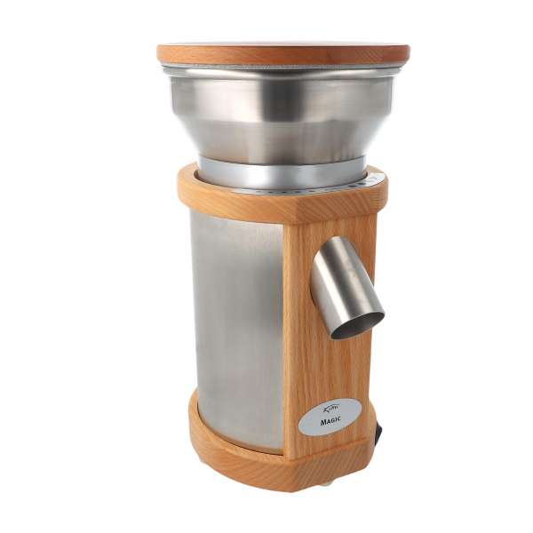 KoMo Fidibus Magic: Getreidemühle Holz - Edelstahl Design KoMo Fidibus Magic: Getreidemühle Holz - Edelstahl Design