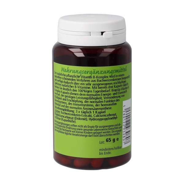 BioPräp Vitamin B Komplex pflanzlich aus Buchweizen hergestellt