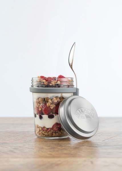 Kilner Frühstücksglas: Gesundes Frühstück to go mitnehmen