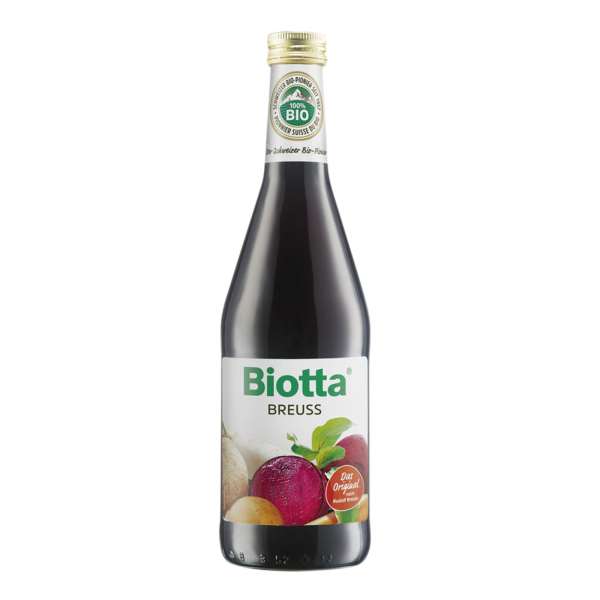 Gemüsesaft Biotta Breuss - 500ml Bio Direktsaft für Saftkur Gemüsesaft Biotta Breuss - 500ml Bio Direktsaft für Saftkur