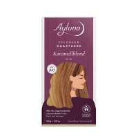 Ayluna karamellblond: Pflanzenhaarfarbe blond ohne Phenylendiamin Ayluna karamellblond: Pflanzenhaarfarbe blond ohne Phenylendiamin