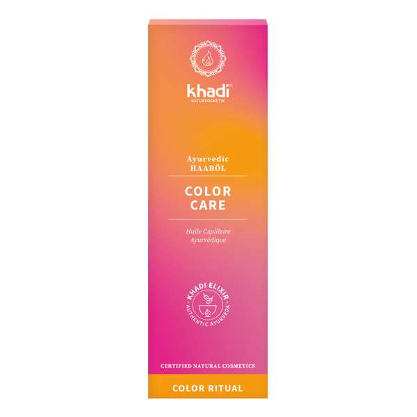 Khadi Color Care ayurvedisches Haaröl: fixiert und schützt