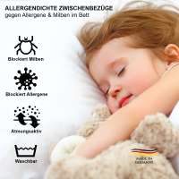 Vorschau: Bettdecke Bettwäsche für Allergiker - Allergenreduzierung mit Encasing Vorschau: Bettdecke Bettwäsche für Allergiker - Allergenreduzierung mit Encasing