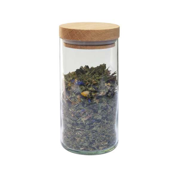 Side by Side - Vorratsglas mit Holzdeckel - für stilvolles Aufbewahren