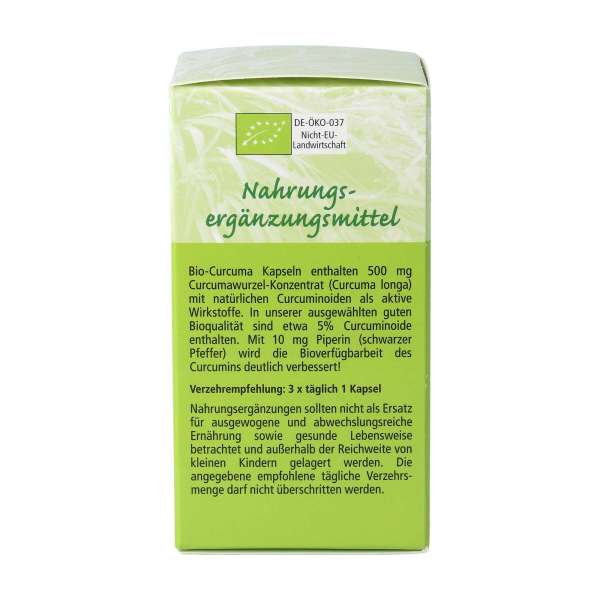 Curcuma Bio Kapseln 90 Stück