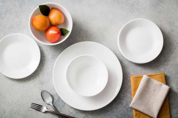 Geschirr Set weiß spülmaschinenfest von Corelle, 12-teilig kaufen