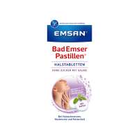 Emsan - Bad Emser Salbei Pastillen ohne Zucker Emsan - Bad Emser Salbei Pastillen ohne Zucker