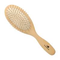 Haarbürste Holz mit abgerundeten Noppen zum Glätten & Entknoten Haarbürste Holz mit abgerundeten Noppen zum Glätten & Entknoten