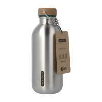 Black Blum Wasser Trinkflasche aus Edelstahl - Retro Style Black Blum Wasser Trinkflasche aus Edelstahl - Retro Style