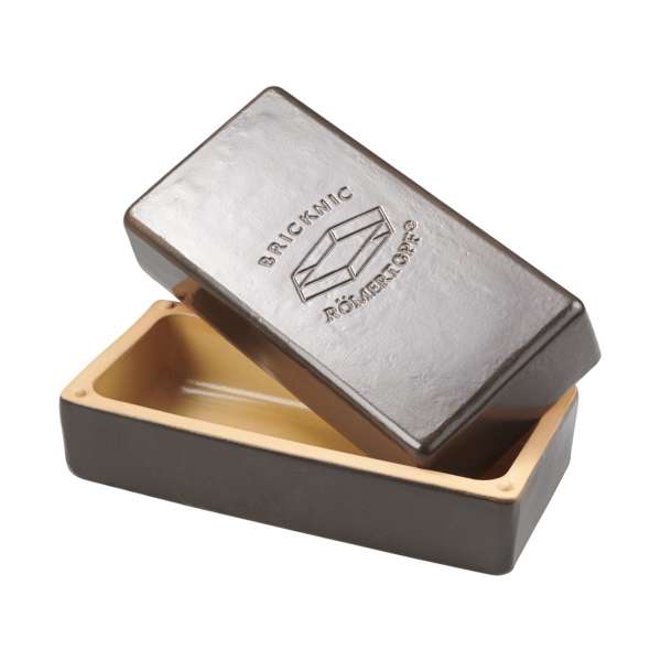 Römertopf Brick BBQ Kochstein - Black Edition