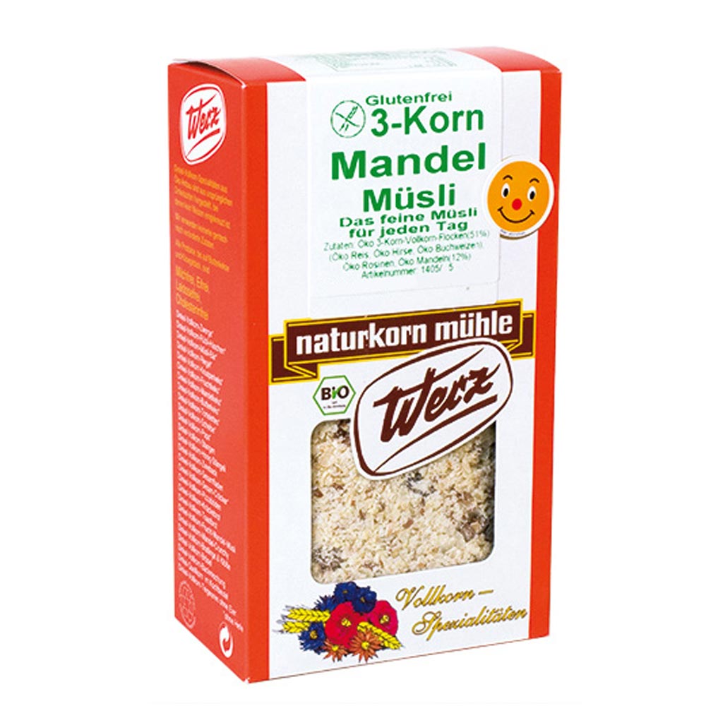 3-Korn Müsli glutenfrei für Kinder und Erwachsenen kaufen - PureNature