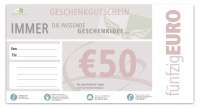 Geschenkgutschein Wert: 50,00 Euro Geschenkgutschein Wert: 50,00 Euro