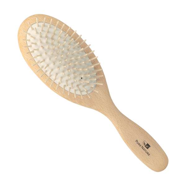 Haarbürste mit Holzstiften aus Buche für kurze & lange Haare Haarbürste mit Holzstiften aus Buche für kurze & lange Haare