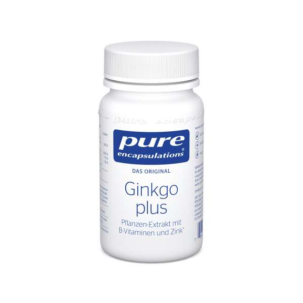 Pure Encapsulations Ginkgo plus mit Ginkgo biloba Extrakt Pure Encapsulations Ginkgo plus mit Ginkgo biloba Extrakt