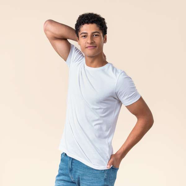 Living Crafts Herren T-Shirt Tawin aus Bio-Baumwolle, 2er-Pack