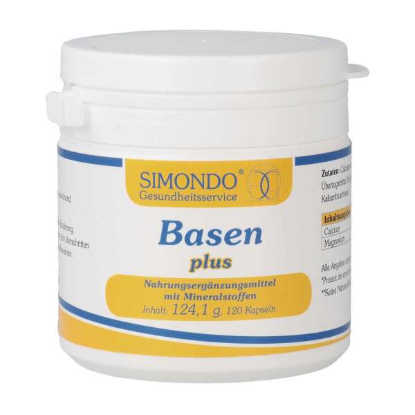 Basen plus Nahrungsergänzungsmittel laktosefrei - Simondo Basen plus Nahrungsergänzungsmittel laktosefrei - Simondo