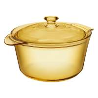 Vorschau: Visions Flair 5,5 l Glastopf: Kochtopf aus Borosilikatglas Vorschau: Visions Flair 5,5 l Glastopf: Kochtopf aus Borosilikatglas