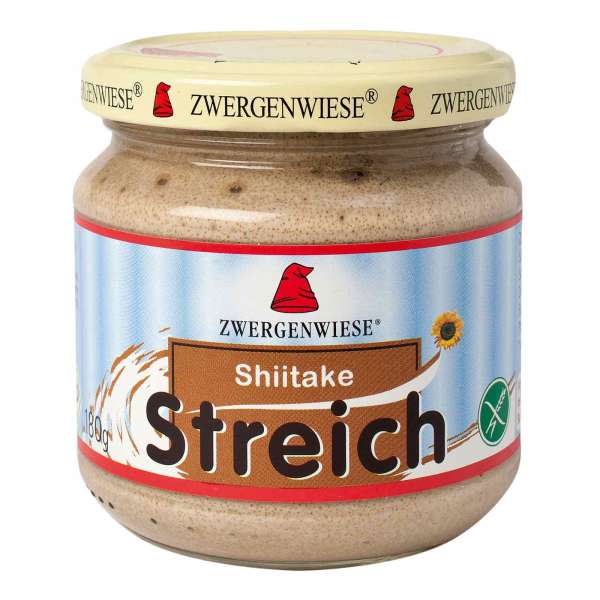 Zwergenwiese Bio-Aufstrich Shiitake für leckere Brote, Soßen und Dips Zwergenwiese Bio-Aufstrich Shiitake für leckere Brote, Soßen und Dips