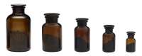 Pure Nature Apothekerglas braun - Apothekerflasche mit geschliffenem Glasstopfen Pure Nature Apothekerglas braun - Apothekerflasche mit geschliffenem Glasstopfen
