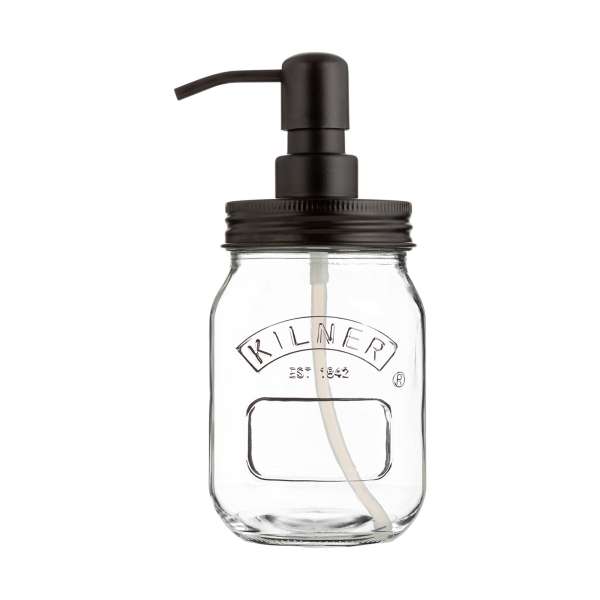 Vielseitiger Glas Pumpspender von Kilner - Industrial Design Vielseitiger Glas Pumpspender von Kilner - Industrial Design