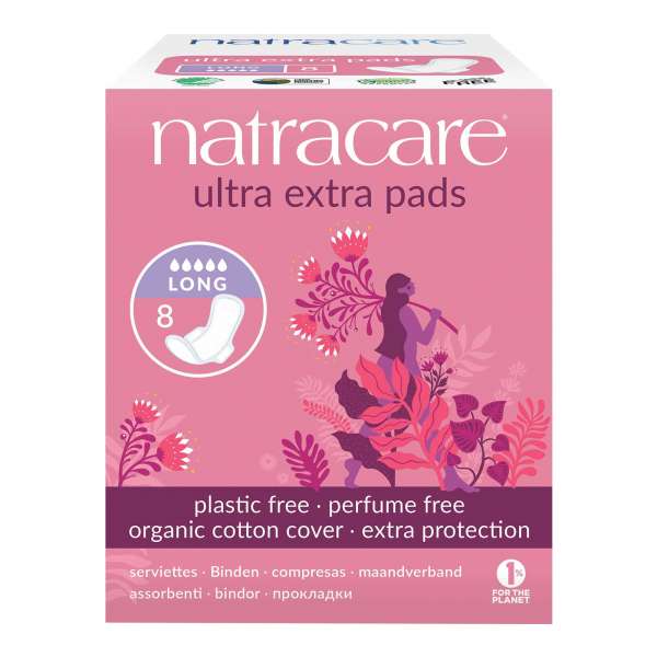 Natracare Dünne Binden long - für stärkere Tage & Nacht Natracare Dünne Binden long - für stärkere Tage & Nacht