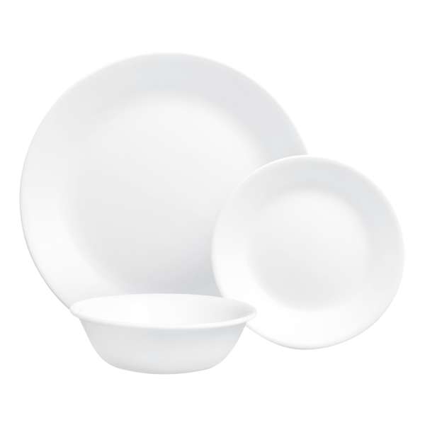Geschirr Set weiß spülmaschinenfest von Corelle, 12-teilig kaufen